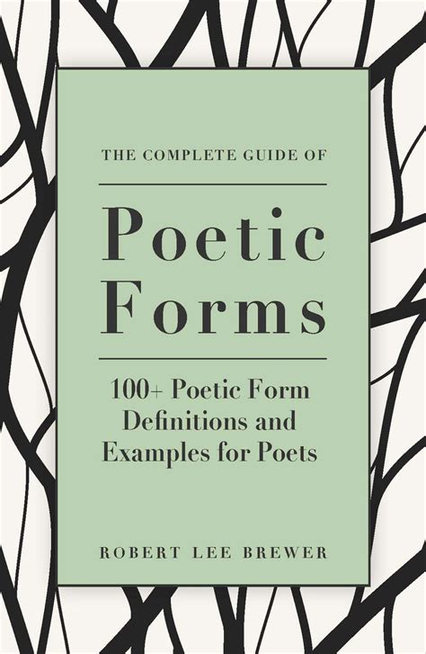 complete guide  poetic forms  poetic form definitions