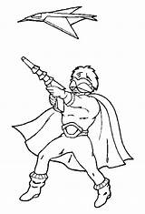 Coloring Pages People Combatant Printable Space Coloringpages1001 Warrior Pdf sketch template