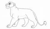 Lioness Tlk sketch template