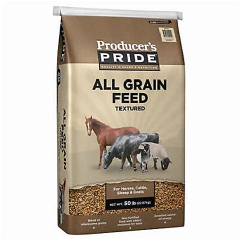 grain feed producers pride equine nutrition analysis feed bank