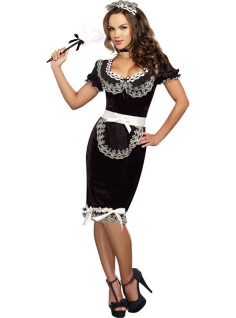Adult Keep It Clean Maid Costume Party City French