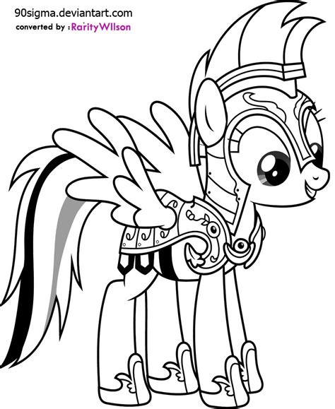 rainbow dash coloring pages team colors