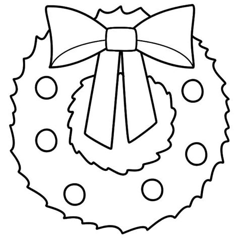 wreath coloring page images google search christmas coloring sheets
