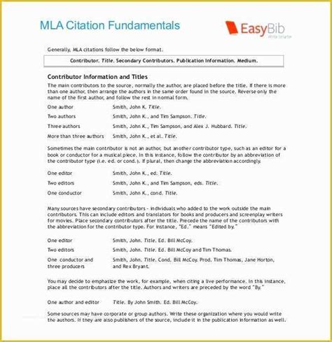 mla template   mla annotated bibliography templates samples  heritagechristiancollege