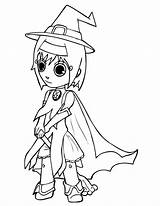 Coloring Pages Hat Magic Halloween Witch Print Dress Kids Witches Wizards Printable Girls Elf Cat Getcolorings Costumes Activities Dresses Clipartmag sketch template