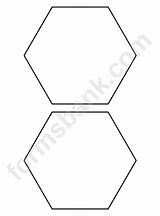 Hexagon Inch Pattern Template Printable Advertisement sketch template