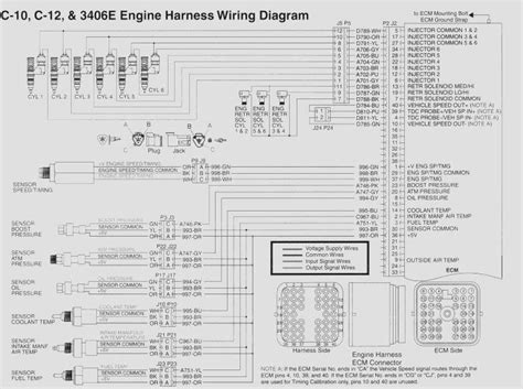 qa caterpillar  engine wiring harness diagram pinout ecm wiring fuel system justanswer