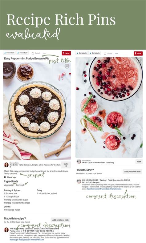 Recipe Rich Pins Should You Use Them Or Not Tastemaker Conference