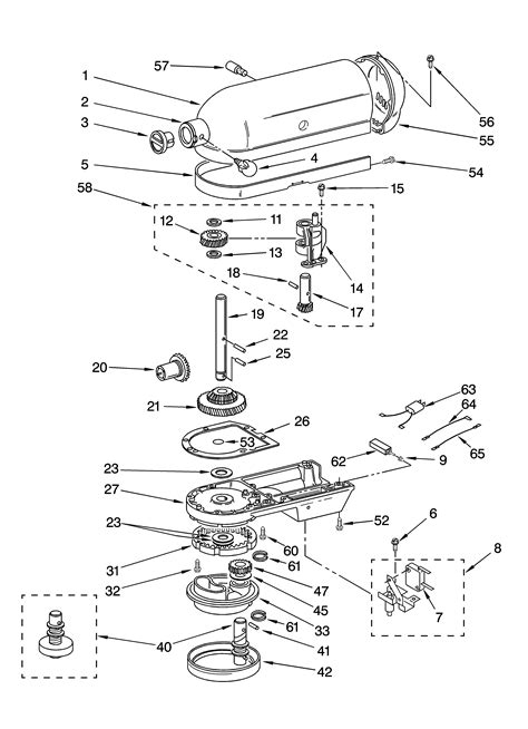 case gearing  planetary unit diagram parts list  model kss