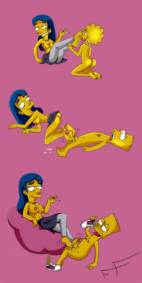 Post 3838074 Annika Van Houten Bart Simpson Foot Folk Lisa Simpson The