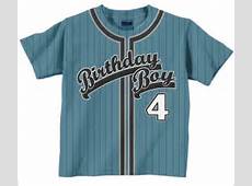 Birthday Boy Shirt Personalized Baseball Jersey T Shirt Any Color
