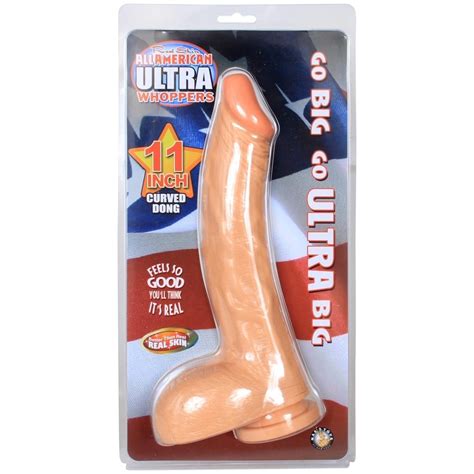 all american whopper curved waterproof dong flesh 11