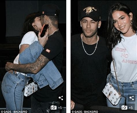Neymar And Model Girlfriend Spotted Together In A Romantic
