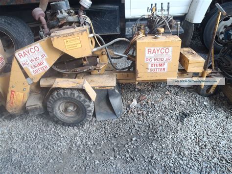 rayco rg  jr stump grinder