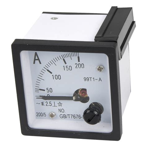 mm  pointer ac analog ammeter  series analog amp meter  mm size