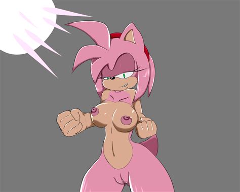 rule 34 amy rose anthro breasts clitoris female female only fur