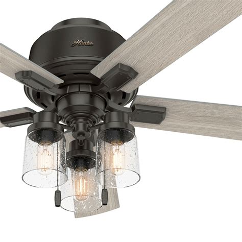 hunter fan    profile noble bronze indoor ceiling fan  light kit  ebay