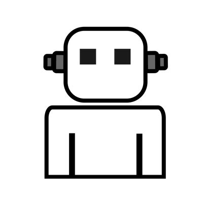 bot simple icon transparent png stickpng