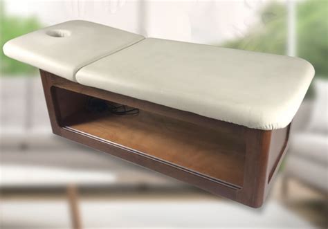 electric wooden massage bed electric massage bed wholesale solid wood
