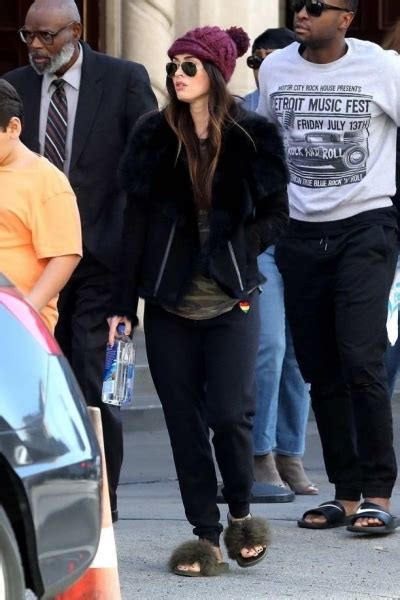 megan fox was touched by the paparazzi an interesting