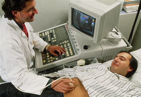 Doppler Ultrasound Examination Of The Prostate Stock Image M406