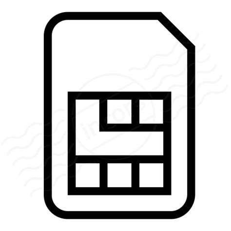 iconexperience  collection sim card icon