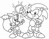 Sonic Coloring Pages Tails Skunk Deviantart Beau Getdrawings sketch template