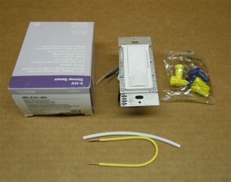 lutron maestro ms  wh occupancy vacancy sensor  dimmer agpo  sale  ebay