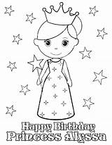 Coloring Birthday Pages Happy Princess Nana Brother Grandpa Cards Playing Color Card Printable Colouring Getcolorings Alyssa Getdrawings Kids Princesses Colorings sketch template