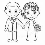 Wedding Coloring Pages Bride Groom Coloriage Mariage Kids Printable Party Imprimer Color Book Reception Et Personalized Activities Mari Card Activity sketch template