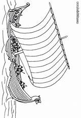 Viking Coloring Pages Longship Boats Xi5 Boat Source Drawing Getdrawings sketch template