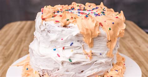 homemade birthday cake fails