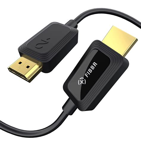 amazoncom fibbr  fiber optic hdmi cable ft gbps high speed hdmi  cable kathz