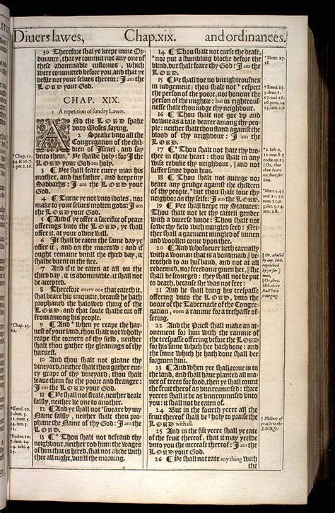 Leviticus Chapter 18 Original 1611 Kjv