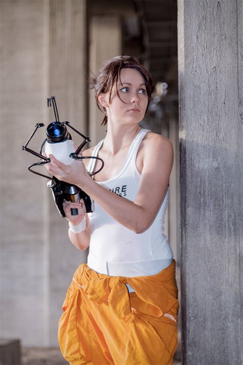 Chell Cosplay From Portal 2 Album On Imgur