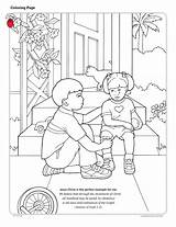 Coloring Pages Jesus Bullying Others Sorry Helping Lds Atonement Primary Printable Clipart Sheets Christ Am Lesson Kids Clip Activities Im sketch template