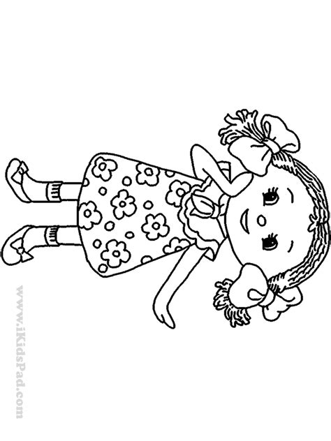 coloring pages dolls coloring home