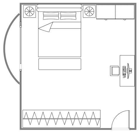 editable bedroom layouts edrawmax