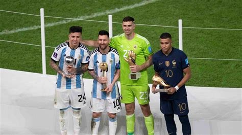 fifa world cup mbappé messi martinez take golden honors as