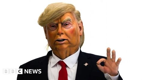 donald trumps spitting image    show bbc news