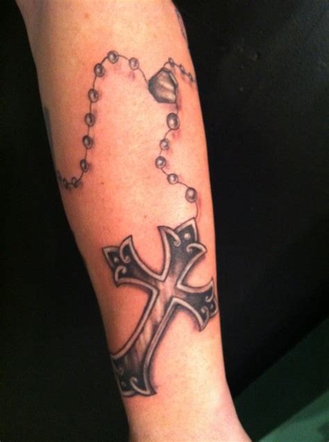 hannikate cross tattoos rosary pictures