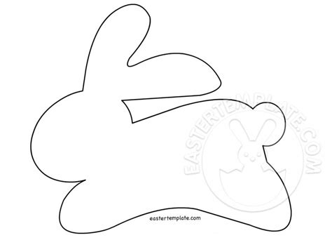 easter crafts bunny pattern easter template