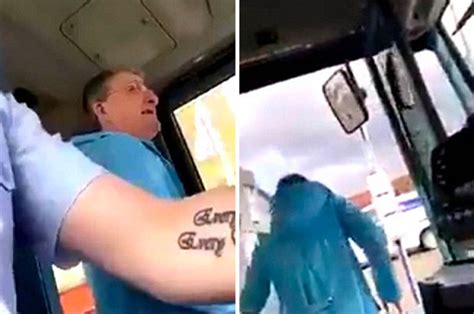 bus driver sacked after filming passenger saying goodbye daily star