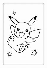 Pikachu Coloring Pages Rocks Ash sketch template