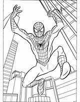 Spiderman Coloring Pages Pdf Printable Color Print Getcolorings sketch template