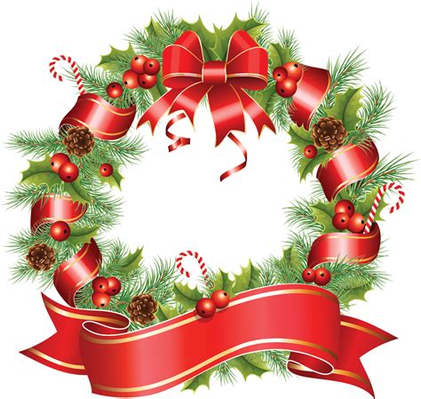 beautiful  christmas png photo frame christmas wreaths