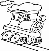 Train Coloring Pages Kids Drawing Transportation Trains Cartoon Toy Printable Clipart Steam Car Colour Drawings Little Thomas Cliparts Line Clip sketch template