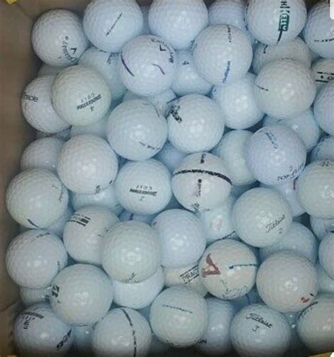 assorted golf balls great condition sidelineswap