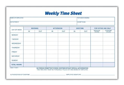 weekly employee time sheet good   timesheet intended