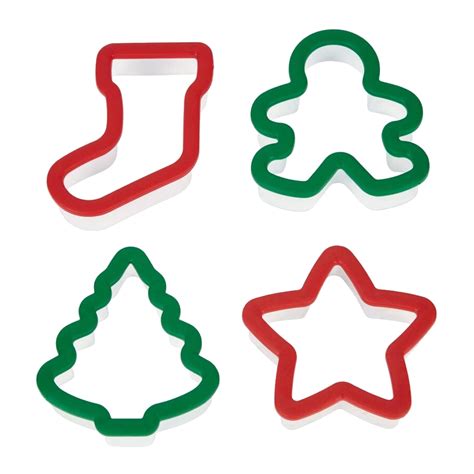 wilton holiday cookie cutters set   holiday cookie cutters